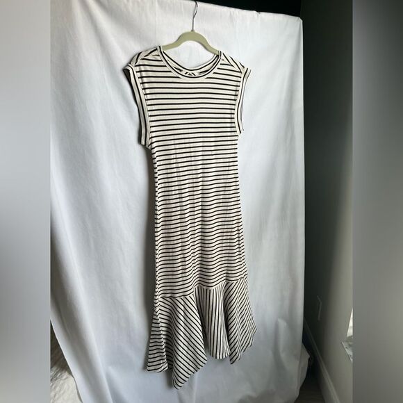 Anthropologie/ Daily Practice striped backless summer dress size S - Picture 5 of 9